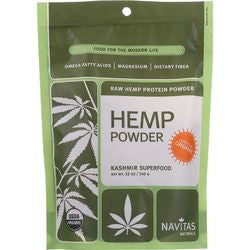 Navitas Naturals Protein Powder  Organic  Hemp  Raw  12 oz  case of 6