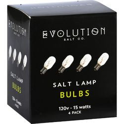 Evolution Salt Bulb  Clear  15 Watt  Pack of 4