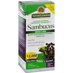 Natures Answer Sambucus  Original  Family Size  16 oz