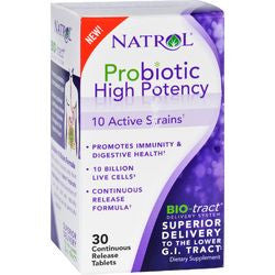 Natrol Probiotic  High Potency  30 Tablets