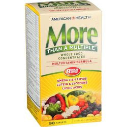 American Health More Than a Multiple  Multivitamin Formula  90 Tablets