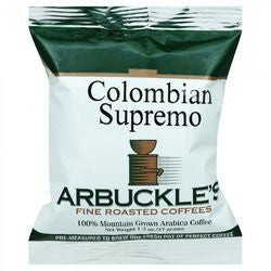 Arbuckles' Coffee  Colombian Supremo  1.3 oz  Case of 10