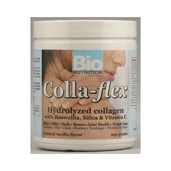 Bio Nutrition Colla-Flex Hydrolyzed Collagen Natural Vanilla (1x240 g)