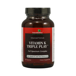 FutureBiotics Vitamin K Triple Play (60 Capsules)