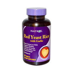 Natrol Red Yeast Rice with Garlic 60 tablets 