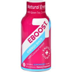 Eboost Shot Counter Display  Superberry  2 oz  Case of 12