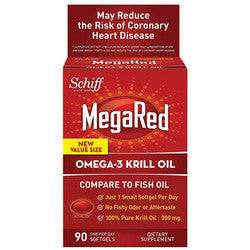 Schiff Vitamins Omega 3 Krill Oil MegaRed 300 mg (90 Softgels)