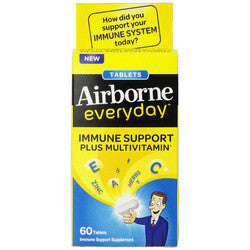 Airborne Everyday Multivitamin Tablets (1x60 Tablets)