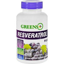 Greens Plus Resveratrol Plus  120 Vegetarian Capsules