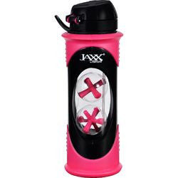 Fit and Fresh Jaxx Shaker Bottle  Glass  Pink  20 oz  1 Count