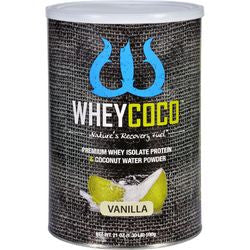 WheyCoco Whey Isolate Protein and Coconut Water  Premium  Powder  Vanilla  21 oz