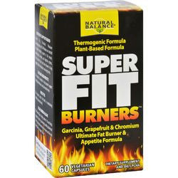 Natural Balance Super Fit Burners  60 Vegetarian Capsules