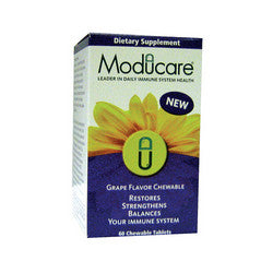 Moducare Immune System Support Grape (1x60 Chewable Tablets)