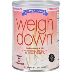 Lewis Lab Weigh Down  Strawberry  16 oz