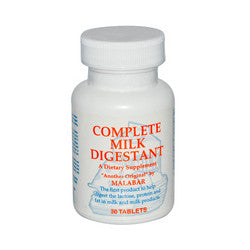 Malabar Complete Milk Digestant 30 Tablets