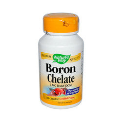 Nature's Way Boron Chelate (100 Capsules)